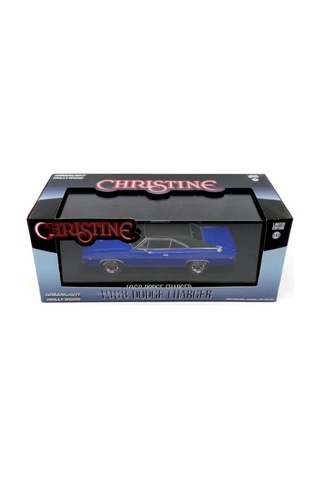 Mattel Greenlight 1:43 1968 Dodge Charger Christine Mavi Model Araba