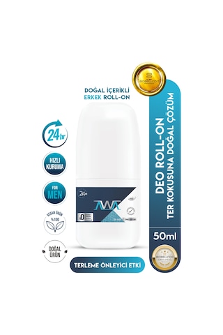 Doğal Deo Roll-on For Men 50 Ml