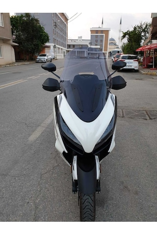 Motocam Zontes 350 E Ön Cam 2022-2023 Model 70cm Füme Renkli 4mm