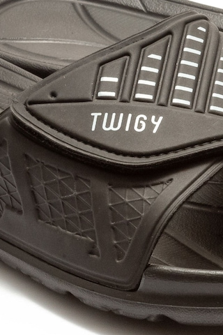 Twigy Mori Erkek Terlik Siyah 40/45 ZZ0560 Siyah
