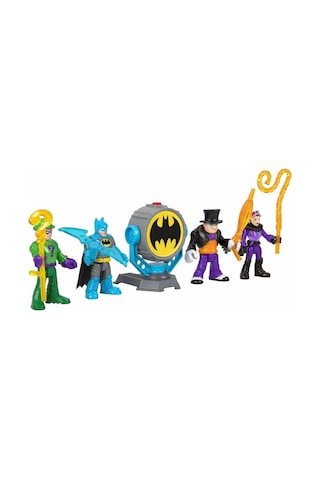 Imaginext® DC Super Friends Bat-Tech Bat-Signal Figür Seti HFD47