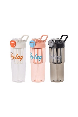Shotay Class Tritan Bardak Matara 950ml Beyaz Beyaz