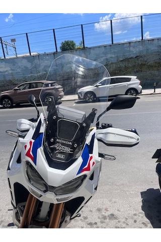 2020-24 Honda Africa Twin L2/l4 Ön Uzun Cam Şeffaf Zeus 58cm 4mm