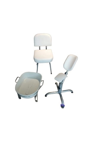 Nehi̇r Mobi̇lya Kuaför Pedikür Set Beyaz Nehi̇r Mobi̇lya Kuaför Pedikür Set Beyaz