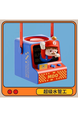 Kangvka Süper Boru Tamiri İçin Taşınabilir Askılı Kordonlu Fan - 500mah Pil, 5.5 6.8 7cm Boyut