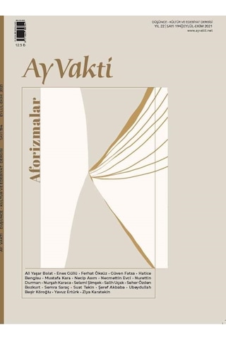 Ay Vakti 194.Sayı Eylül-Ekim 2021