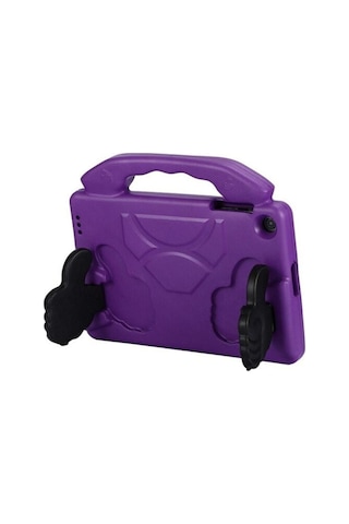 Apple Uyumlu iPad 10. Nesil 10.9" 2022 Kılıf Tutmalı Standlı Çocuk Silikon Case A2696 A2757 A2777 Kılıf