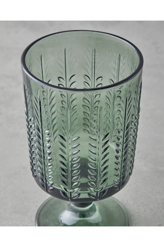 English Home Plantopia Cam 2'li Kadeh 370 Ml Yeşil
