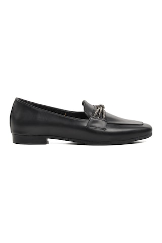 Ayakmod 514509 Siyah Kadın Loafer Ayakkabı 001
