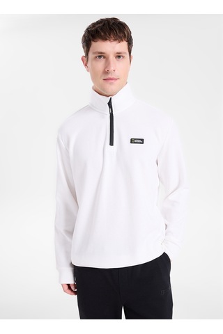 National Geographic Ekru Erkek Sweatshirt N6wm-swt4102