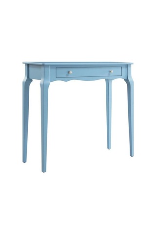 Wooding 100 Cm Çekmeceli Masif Mavi Lake Bonamy Dresuar Mavi