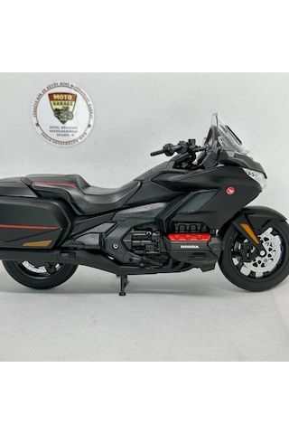 Honda Goldwing Dct 1:12 Diecast Motosiklet Model Lisanslı Metal Maket Oyuncak & Biblo