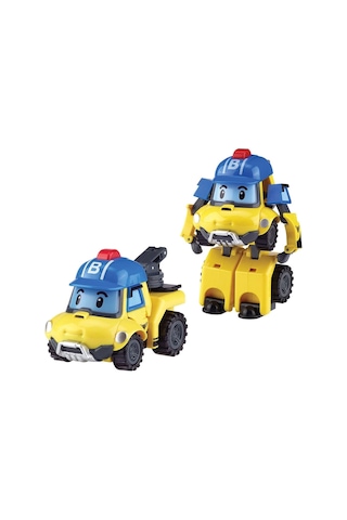 Polı Mrt-0655 Robocar Transforming Robot Figür Bucky Standart