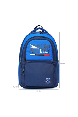 Cambridge Polo Club Unisex Fonksiyonel Ortaokul Sırt Çantası Lacivert