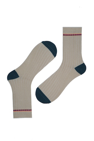 The Socks Company 3'lü Desenli Kadın Çorap Set 23kdcr178p Çok Renkli