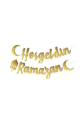 Kaligrafi  Banner Hoşgeldin Ramazan