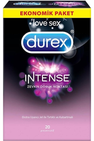 Durex Intense Prezervatif 20 Adet