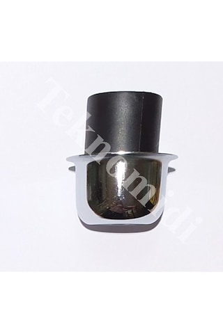 E-27 Duy Kılıfı - E27 Yarım Lale Gümüş Renk