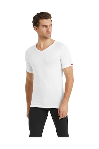 Blackspade Unisex Termal T-shirt 2. Seviye 1263 Beyaz
