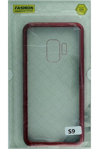 New Case Samsung Galaxy G960 S9 Uyumlu Arka Koruma Arka Koruma Kılıf - Kırmızı Kırmızı