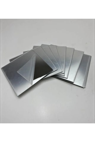 Dekor Konsept Ürünü Pleksi Ayna Mozaik Kare 100'lü Her Biri 3x3