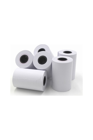 100 Adet 10 Paket 56 Mm X 25 Metre Yazar Kasa Termal Kağıt Rulosu