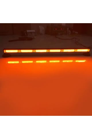 Off Road Led Bar 120cm Sarı Sarı Cob Led Çakarlı Led Bar 8 Ledli
