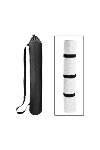 Homyl Yoga Mat Çantası 210d Polyester Spor Askılı 11.4cmx73cm Siyah