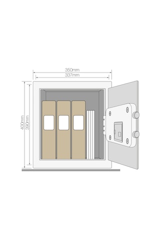 Yale Ysfm 400 Eg1 Maksimum Güvenlik Sertifikalı Parmak İzli Kasa