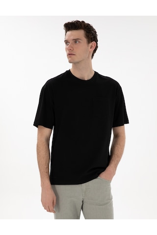 Pierre Cardin Erkek Siyah Tişört Basic 50306991-vr046 Siyah