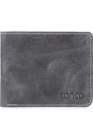 Tamer Tanca Erkek Hakiki Deri Gri Cüzdan 907 1346 Erk Czdn Sk25-26 Grı Rıb Gri