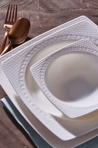 Güral Porselen Bonenjoy 24 Parça 6 Kişilik Bone Yemek Takımı PR.0