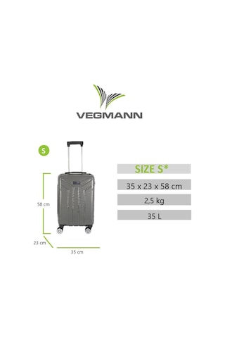 Vegmann Vela Antrasit Kabin Boy Valiz Antrasit
