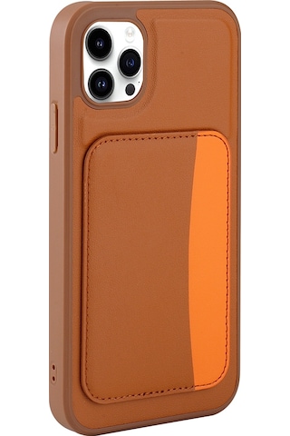 Nourthkiingdom Apple Uyumlu iPhone 11 Kılıf Kartlıklı Zore X-kart Silikon Kapak - Lacivert Lacivert