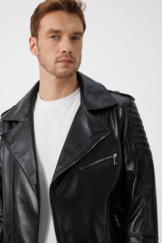 Rob Siyah Deri Mont Siyah