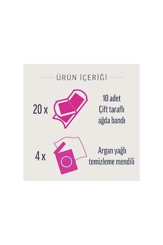 3 Adet Veet Yüz Ağda Bandı 20'li Pure