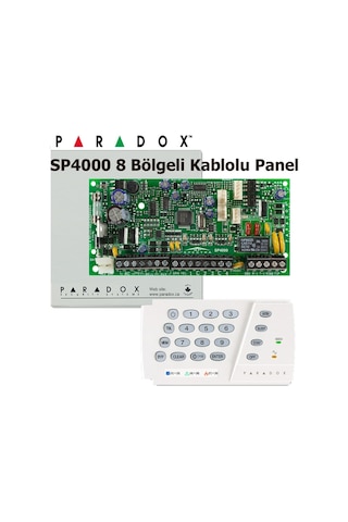 Paradox Sp4000 8 Zone Kontrol Paneli Paradox Sp4000 8 Zone Kontrol Paneli