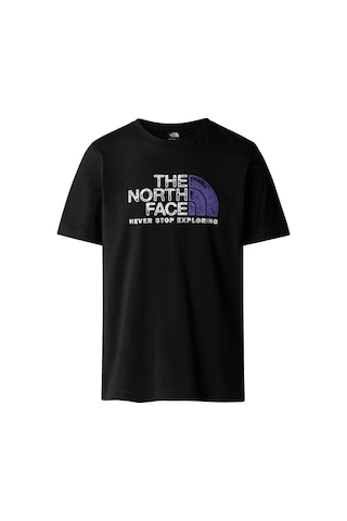The North Face M S/s Rust 2 Tee Erkek T-shirt-28093-siyah Siyah