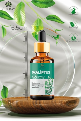 Goomy Okaliptus Yağı %100 Doğal Bitkisel Uçucu Yağ Eucalyptus Oil 10ml 10 ML