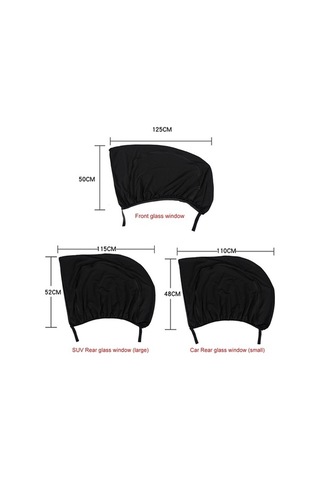 Artfulabode Sivrisinek Perdesi Nefes Korumalı Uv Korumalı Esnek 2 Adet 125x50cm - Eo