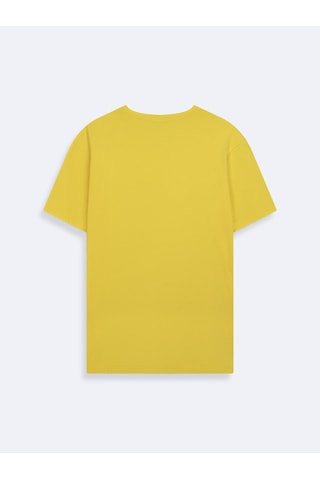 LTB Vintage Efektli Relaxed Fit Beyaz T-shırt