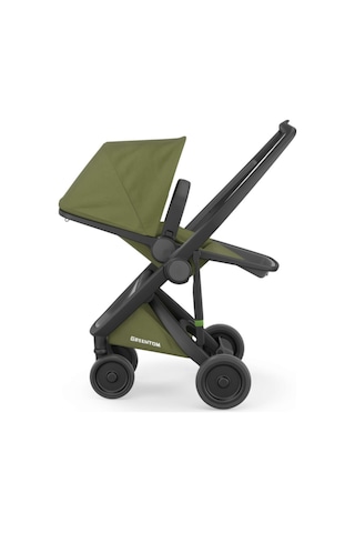 Greentom Reversible Çift Yönlü Bebek Arabası Siyah Şasi