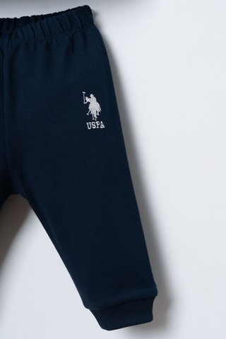 U.S. Polo Assn. Erkek Bebek Lacivert Uzun Kol Pijama Takım Usb3197-c-v1 Usb3197-c-v1