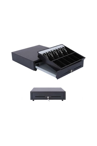 Dbpos Mk-410 Metal Para Çekmecesi 5 Gözlü Metal Mekanizma 41 X 41 X 11 Cm