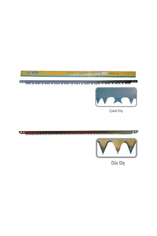 Abay Dar Kolastar Testere Ağzı - Düz Diş 75 Cm