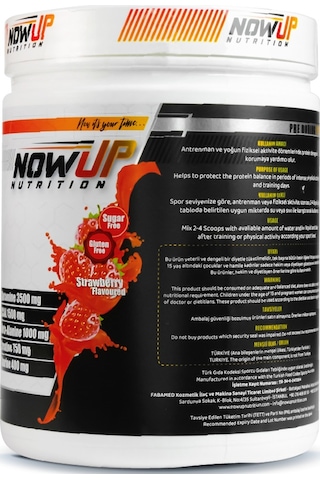 Nowup Nutrition Post-Workout / Strawberry 360 G