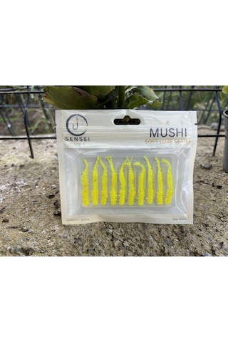 Sensei Mushi 4.5 Cm Lrf Silikon Yem Renk: Sm-yellow Uv