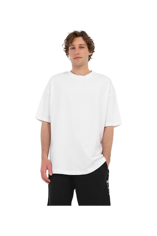 Kinetix Mb Oversıze 11bs201 6fx Kırık Beyaz Erkek Kısa Kol T-shirt