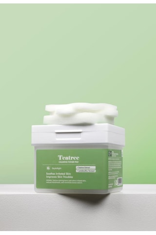Dermal Teatree Calming Toner Pad 120 Li Çay Ağacı Özlü Gözenek Sıkılaştırıcı Ve Yatıştırıcı Tonik Ped 200 Ml