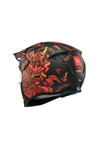 Mt Helmets Streetfighter S Helli Sh B5 Kask Siyah
